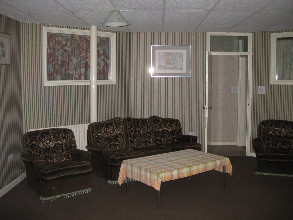 A cosy cottage living room interior, similar in feel to The Old Post Office